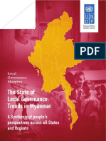 Synthesis Report Local Governance Mapping UNDP