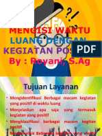 Mengisi Waktu Luang Dengan Kegiatan Positif