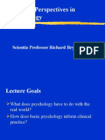 Lecture 2 Clinical Perspectives (Richard Bryant)
