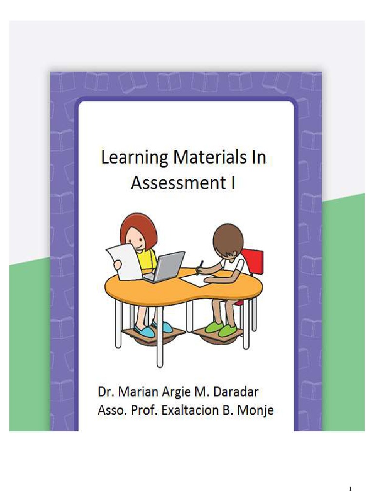 Assessment Strategies in Education 208 | PDF | Educational Assessment ...