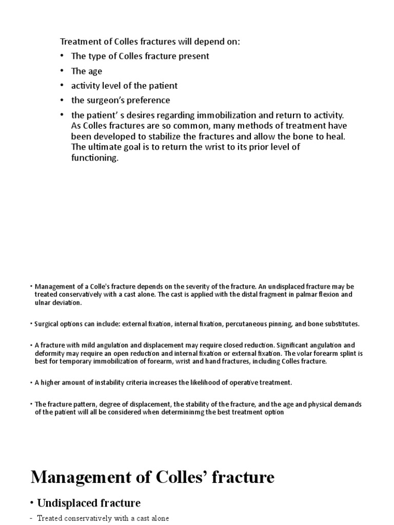Colles Fracture | PDF | Analgesic | Nonsteroidal Anti Inflammatory Drug