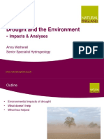 Drought and The Environment - : Impacts & Analyses