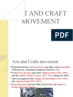 Art and Craft Movement