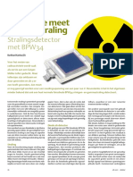 Fotodiode Meet Gammastraling Stralingsdetector Met BPW34