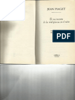 NIÑEZ 15 Piaget, J. El Segundo Estadio Las Primeras Adaptaciones Adquiridas y La Reacción Circular Primaria