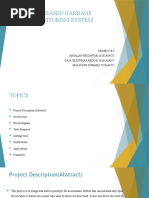 Major Project (IOT Based Garbage Monitoring System)