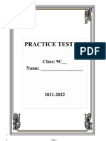 Practice Test 1-10-2021.2022