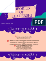 Theories of Leadership