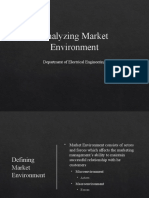 Analyzing Market Environment