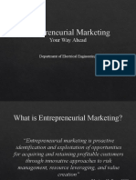 Entrepreneurial Marketing