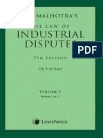 OP Malhotra-Law of Industrial Disputes