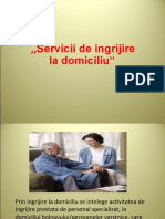 Servicii Ingrijire La Domiciliu