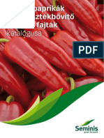 Seminis Színes Paprikák És Választékbővítőpaprika Fajtak