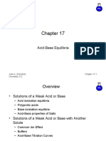 Acid-Base Equilibria: John A. Schreifels Chemistry 212 Chapter 17-1