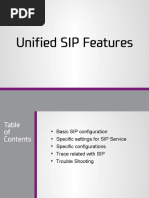 iPECS Unified SIP Features