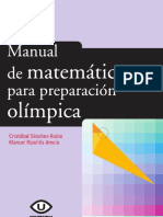 Manual de Matematicas Para Preparacion Olimpica