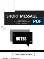 TF5 W26 - Short Message