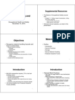 Material Handling Safety Guide