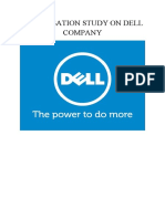 Organisation Study On Dell Company
