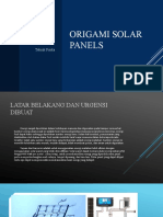 Origami Solar Panels