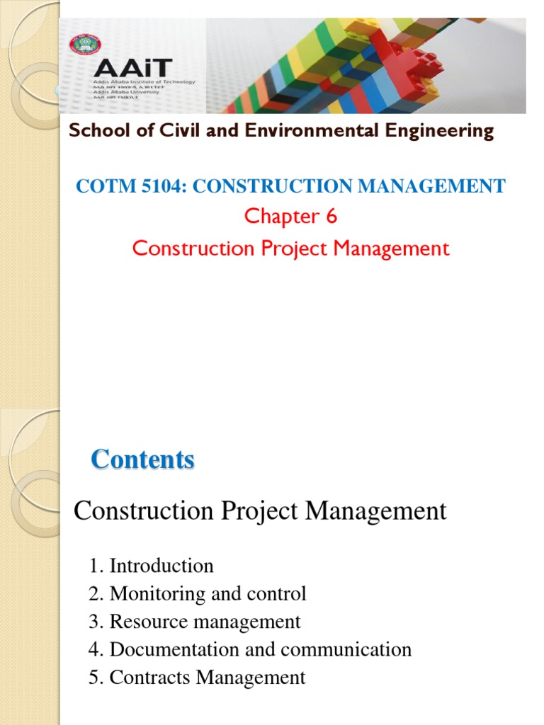 Construction Project Management | Download Free PDF | Human Resource ...