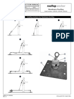 Dbi Sala Membrane Rooftop Anchor Install Manual