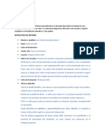 Informe Psicoeducativo