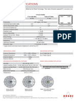 1710-2170MHz 2x9 Beam Panel Antenna