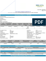 Tata Capital loan statement details