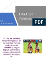 SKU Pengisian dan Contoh