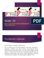 5ª aula Wisc IV- Aplicação
