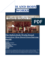 The Bath and Body Work Retail Assignment