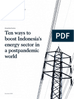 Ten Ways To Boost Indonesia's Energy Sector in A Postpandemic World