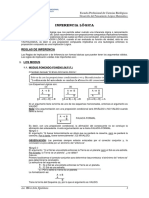 S8 - T Inferencia Lógica. DPLM Biológicas