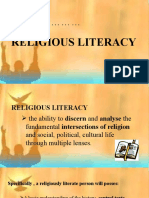 What Is : Religious Literacy