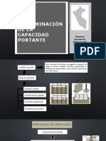 Determinación de La Capacidad Portante: Nosotros Aprendemos Geología El Día Después de Un Terremoto