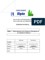 Ejemplo - PLAN DE CONTINGENCIA