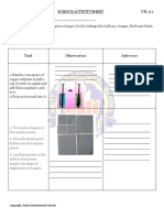 Physical & Chemical Changes