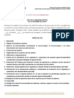 Acta de La Reunion Estatal - Enero2020