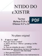 O Sentido do Existir