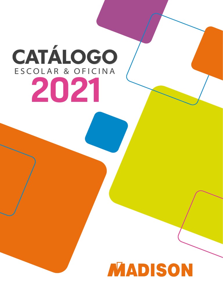 Catalogo 2021 - Madison, PDF, Lápiz