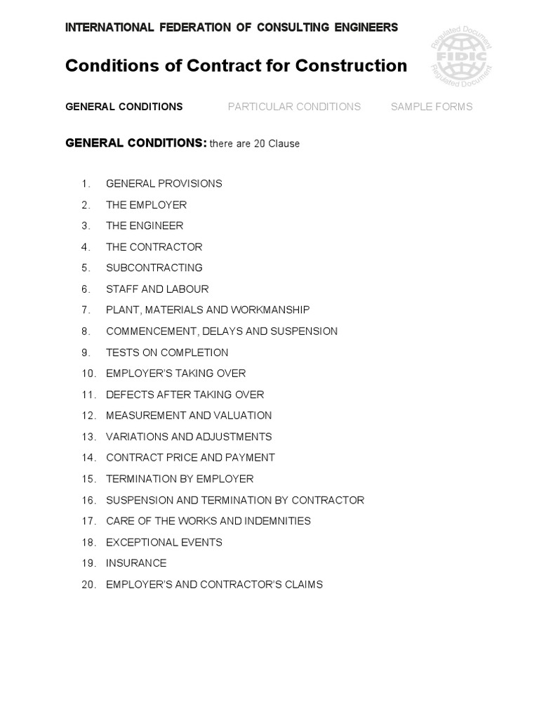 INTERNATIONAL FEDERATION OF CONSULTING ENGINEERS PDF intelligence overview