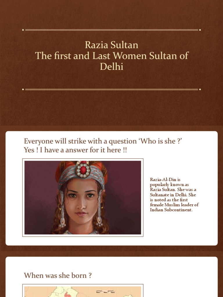 Razia Sultan: Life and Legacy | PDF