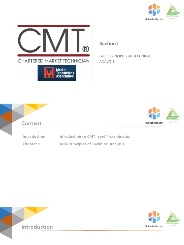 Section I: Basic Principles of Technical Analysis | PDF