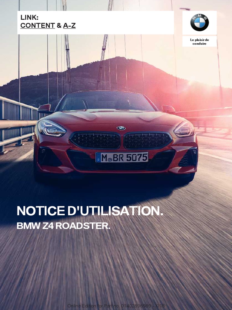 2019 BMW z4 82028, PDF, Véhicules