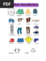 Clothes 1ST Grade