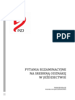 Pytania Odznaka Srebrna