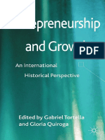 Entrepreneurship and Growth An International Historical Perspective.