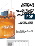 GESTION CON LA EXTENSION CONSTRUCCION Comunicaciones