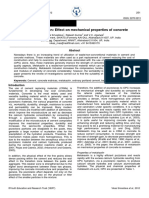 Metakaolin Inclusion: Effect On Mechanical Properties of Concrete